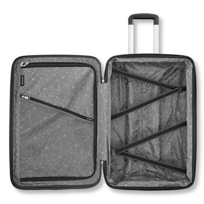 Samsonite Ziplite 6 3-Piece Set (CO/M/L) in the color Black.